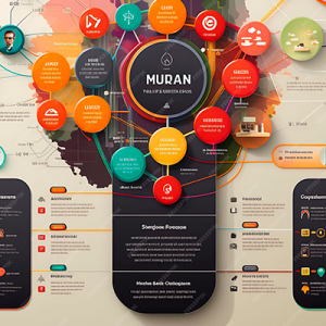 How do you draw up the plan for your infographic?